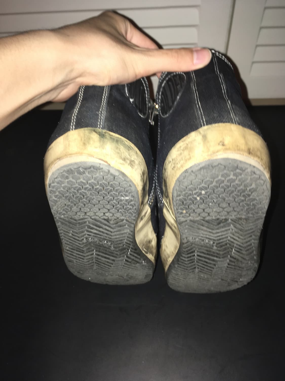 골든구스 하이탑 블랙 40 상품이미지6