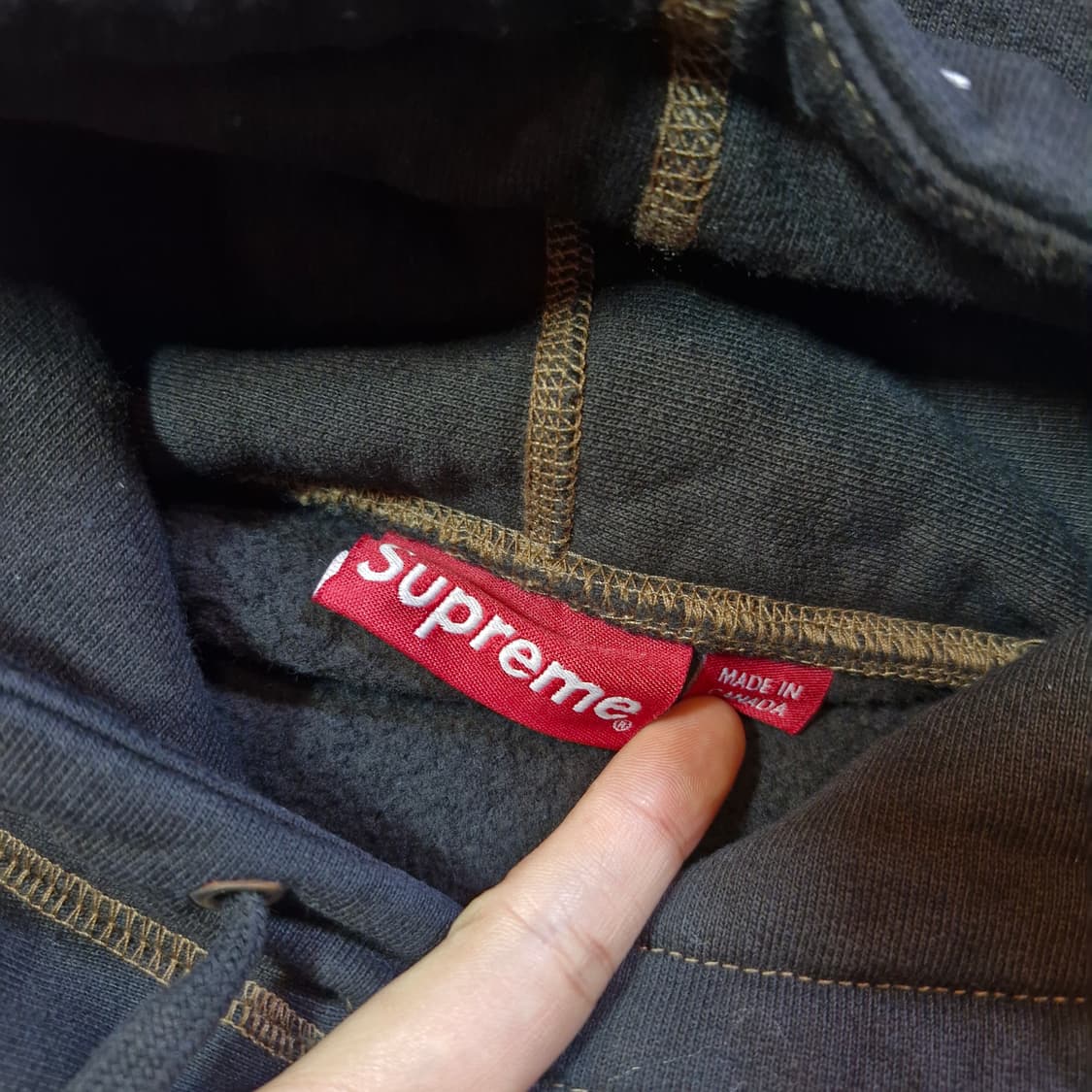 슈프림 s로고 후드티 상품이미지4