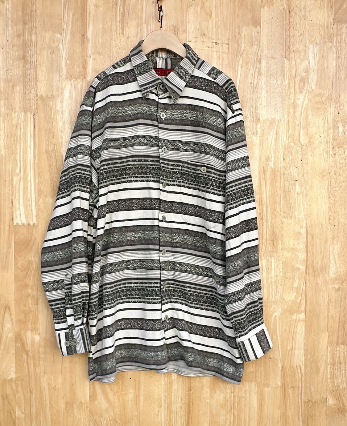 미국 Burg 빈티지 패턴 셔츠 상품이미지1