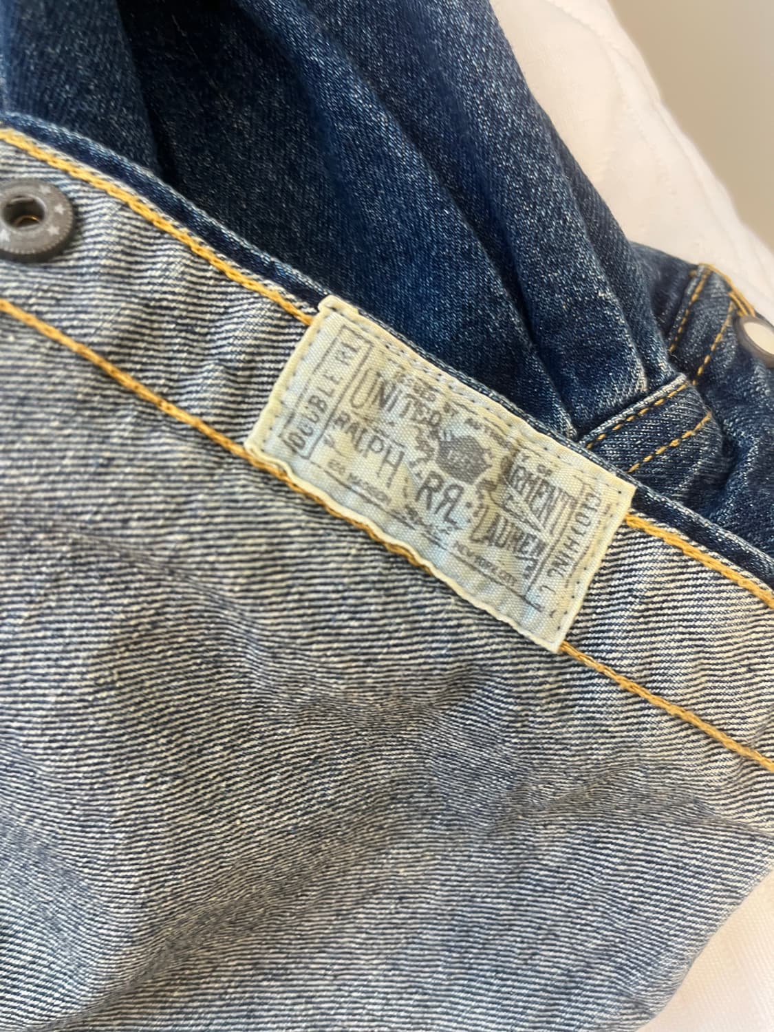 rrl 웨스턴 데님 셔츠/L 상품이미지3