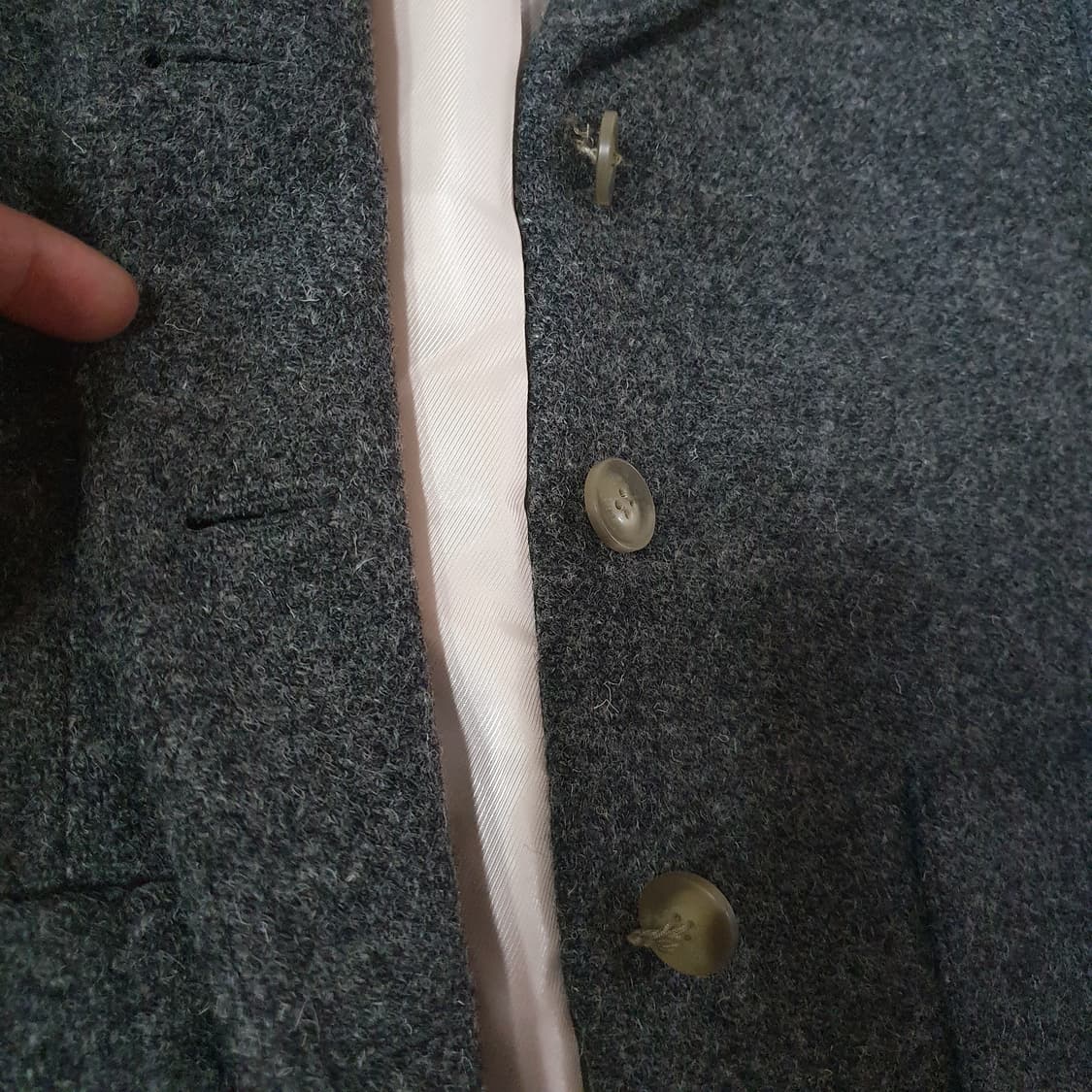 프론트로우 해리스트위드 울 자켓 S 상품이미지5