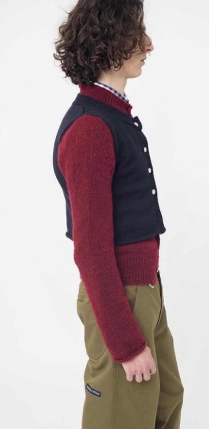 나마체코 레이어드 가디건 m사이즈 상품이미지3