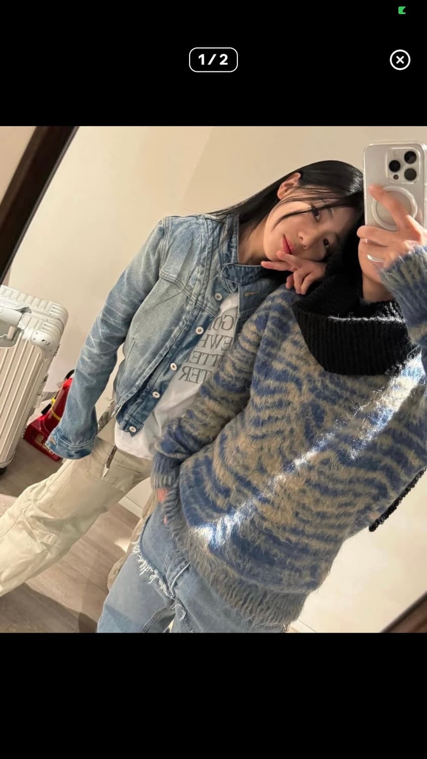 Y/Project Hook Denim Jacket (M) 상품이미지1