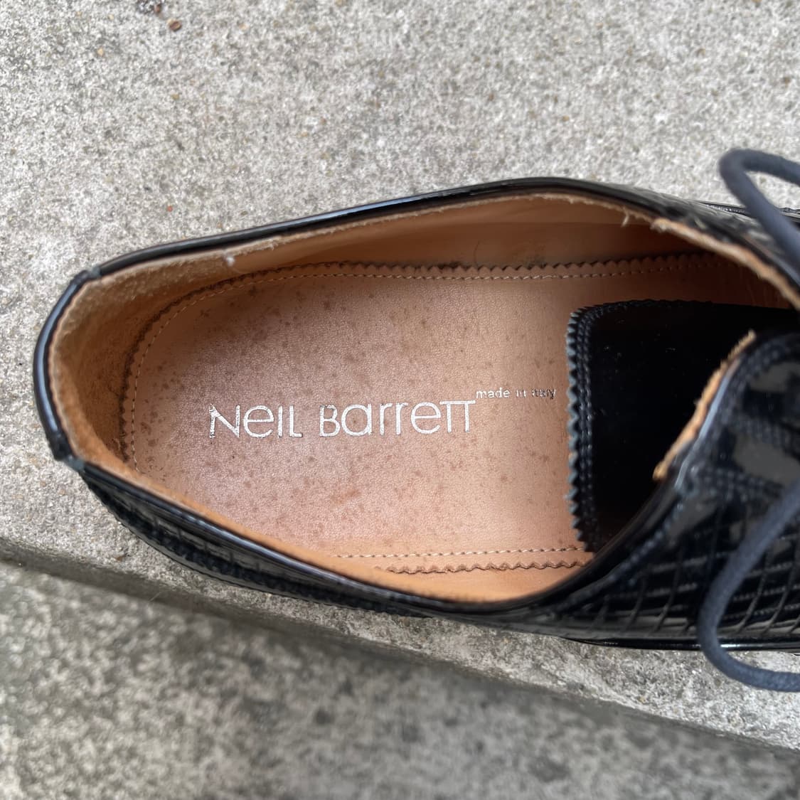 [43] Neil Barrett 레더 슈즈 (275) 상품이미지7