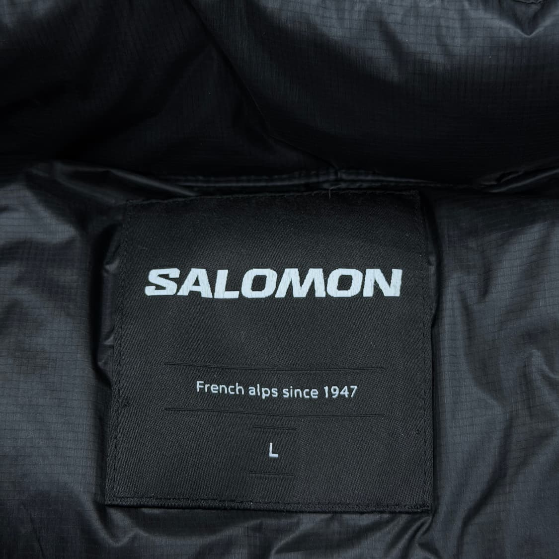 살로몬 옵티멀 빌레이 프로 다운 자켓 대장급 패딩 샤크 그레이 블랙 L 상품이미지6