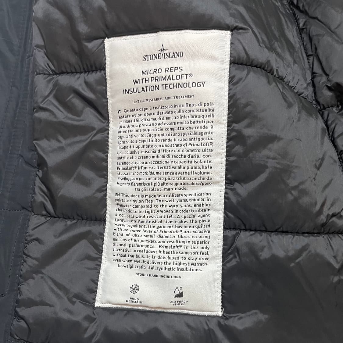 스톤아일랜드 마이크로랩스 프리마로프트 패딩 S 상품이미지7