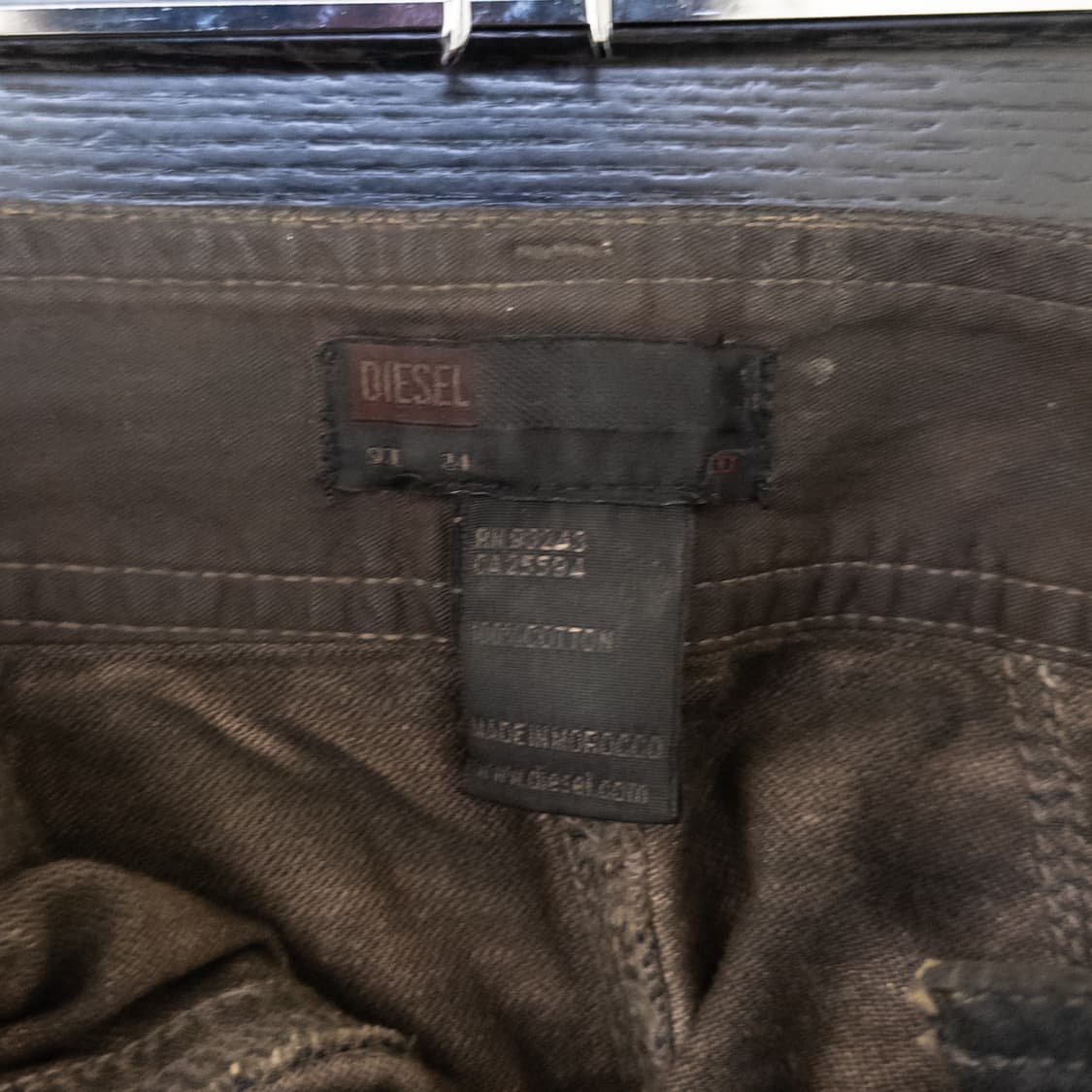 디젤 y2k 데님 스커트 상품이미지6