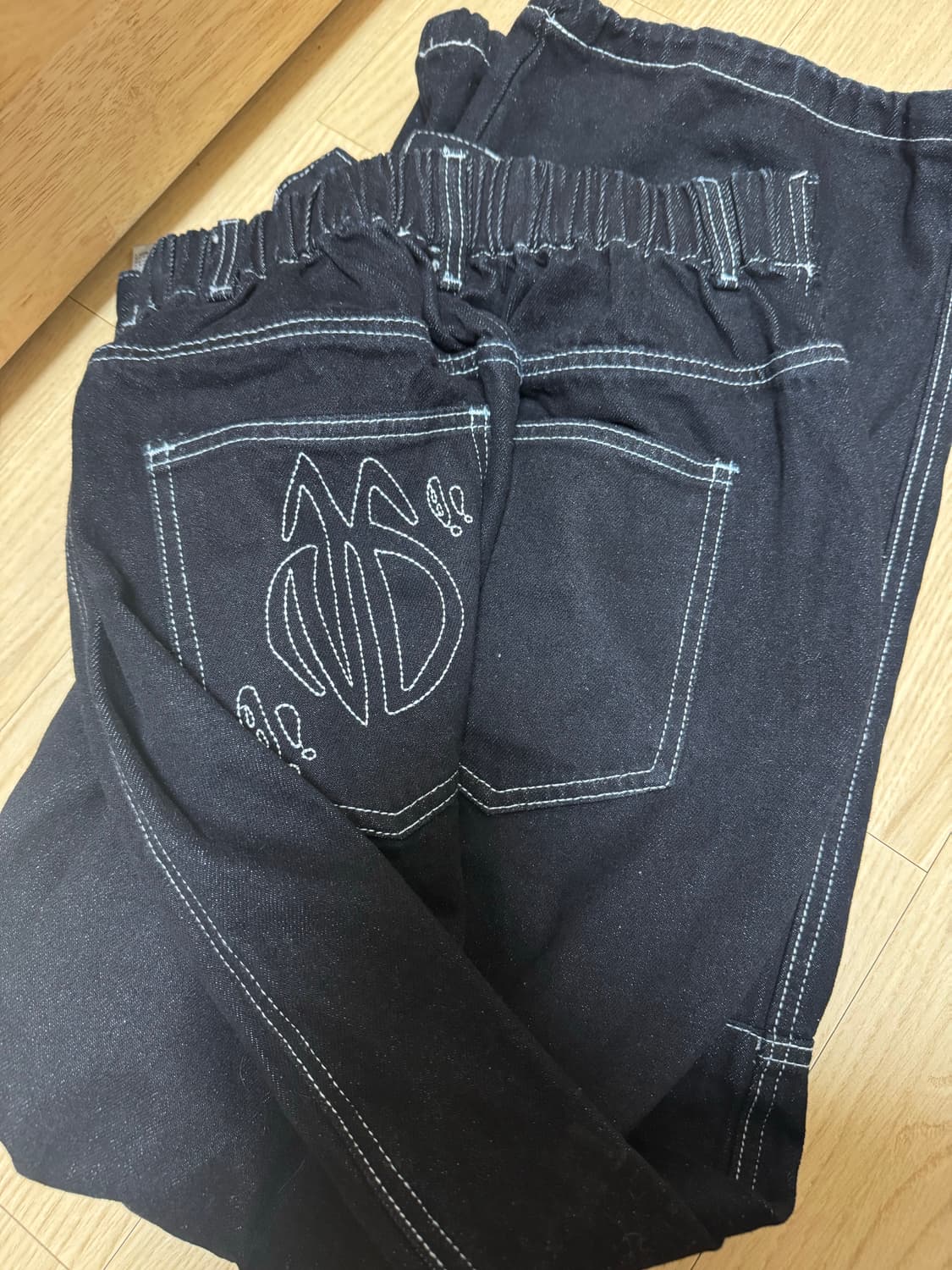 남다메이드 논페이드와이드팬츠 상품이미지1