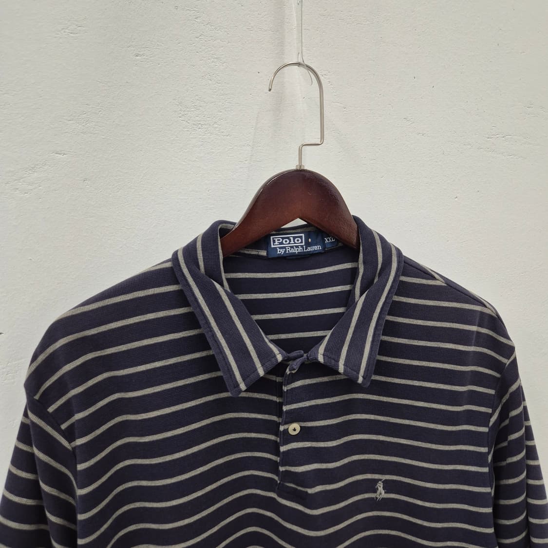 폴로 랄프로렌 스트라이프 반팔 피케 카라 2XL 상품이미지2
