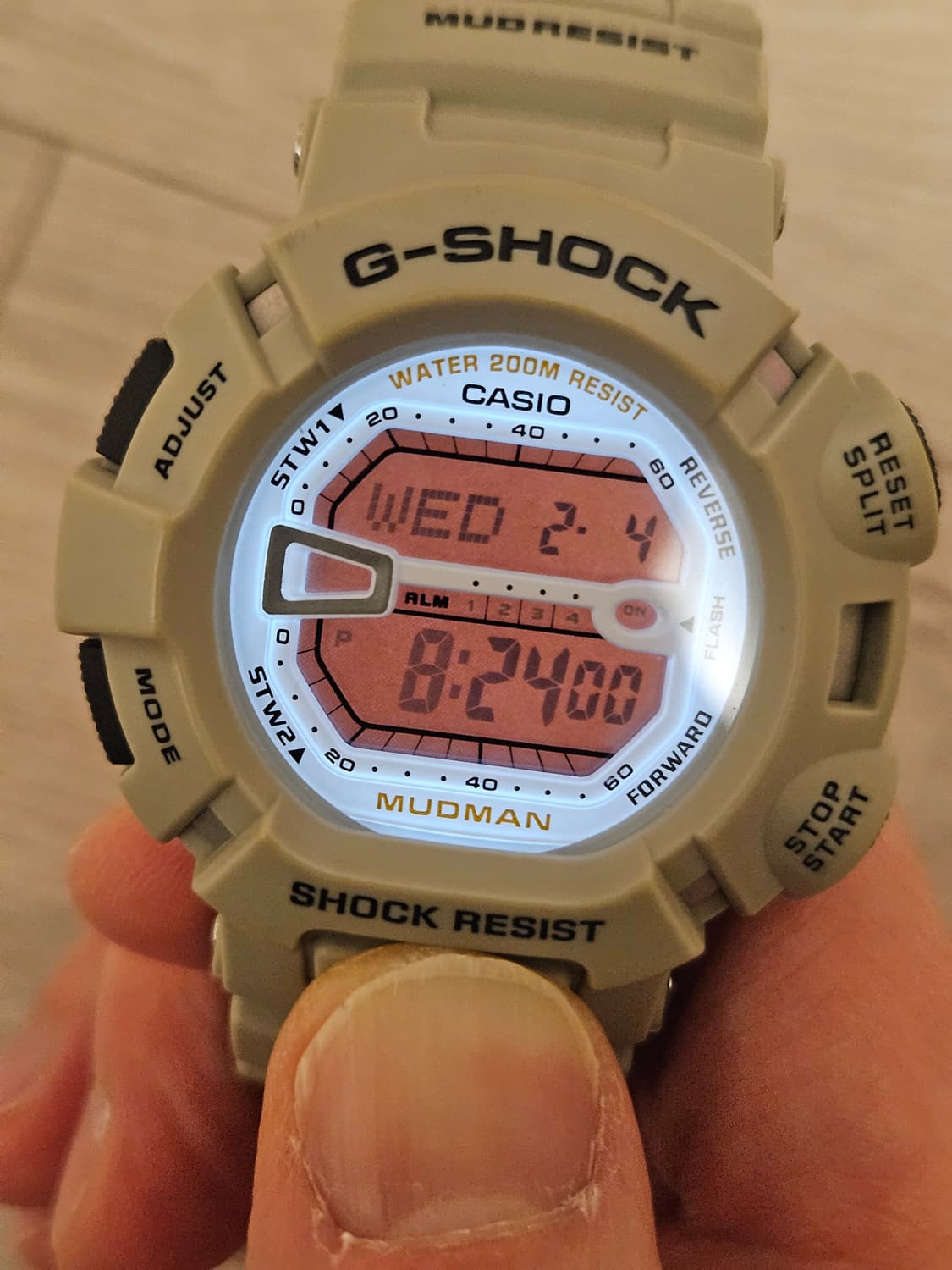 카시오 G-SHOCK 머드맨 베이지 상품이미지2