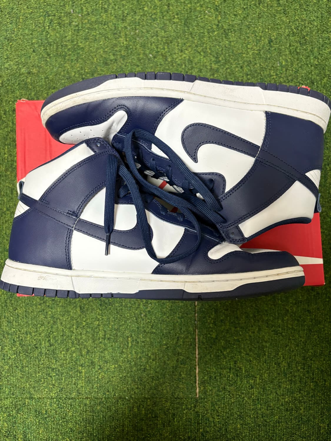 (285) 나이키 덩크하이 챔피언쉽 네이비 상품이미지1