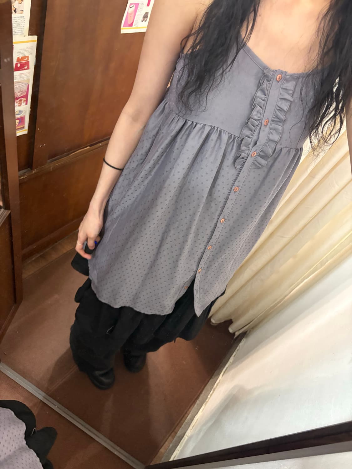 jpn vintage dot mini one-piece 상품이미지1