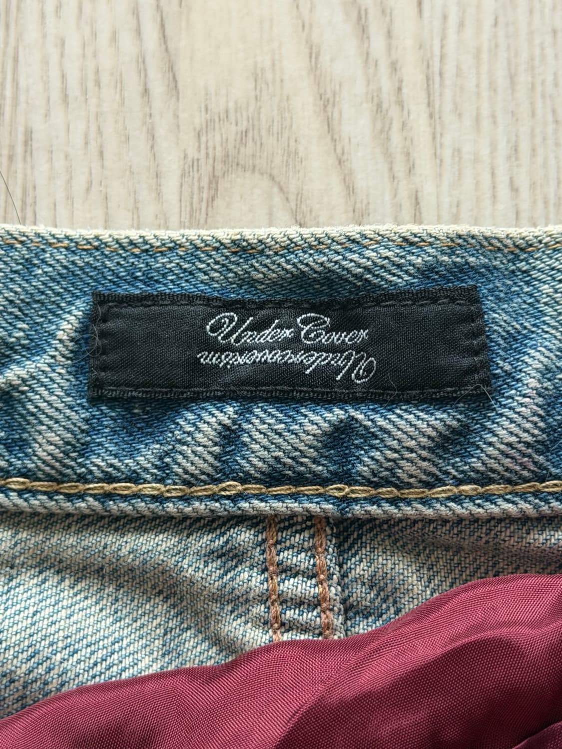 Undercover denim tassel mini skirt 상품이미지2