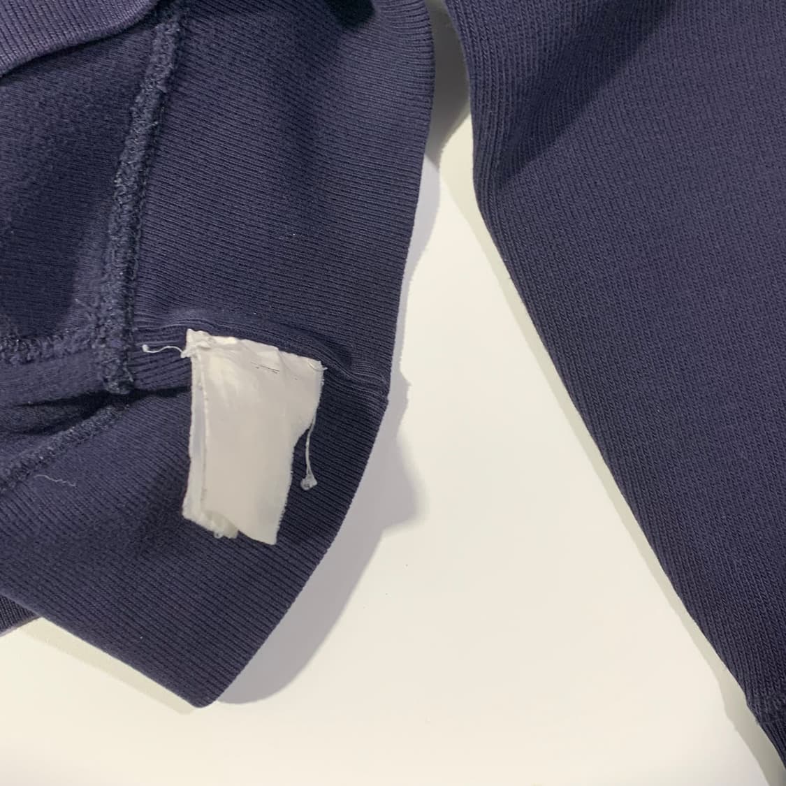 폴로 숄카라 코튼 니트 네이비 상품이미지4