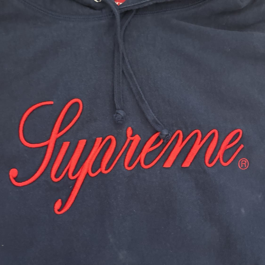 24FW 슈프림 자수 스크립트 후드티 상품이미지2