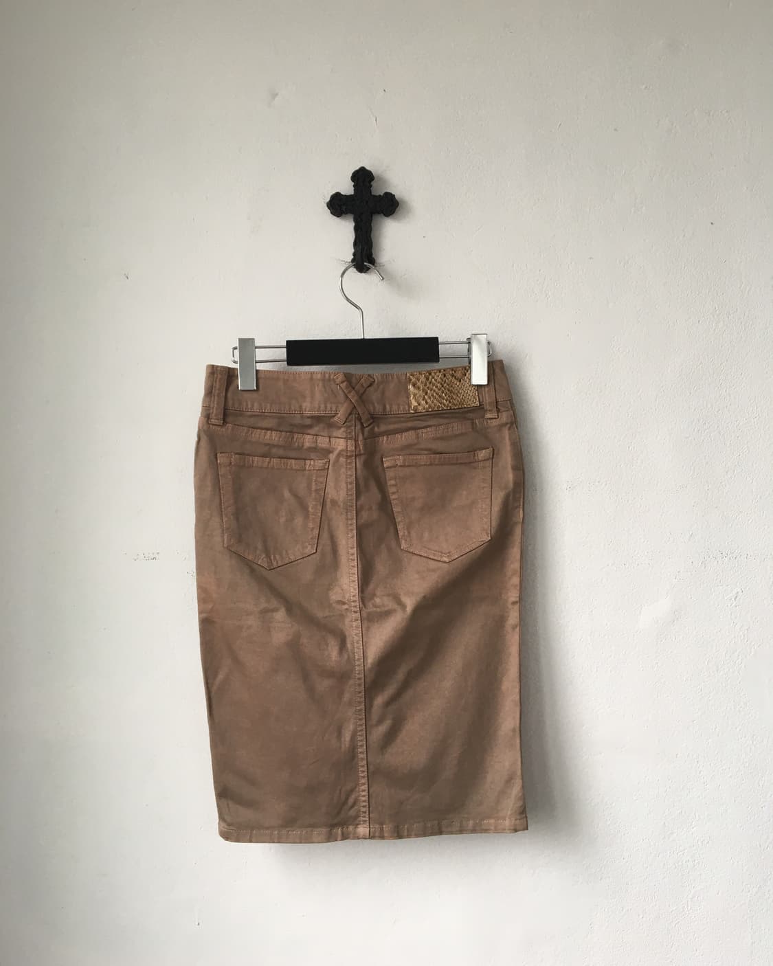 Slim fit mid iskirt 상품이미지4