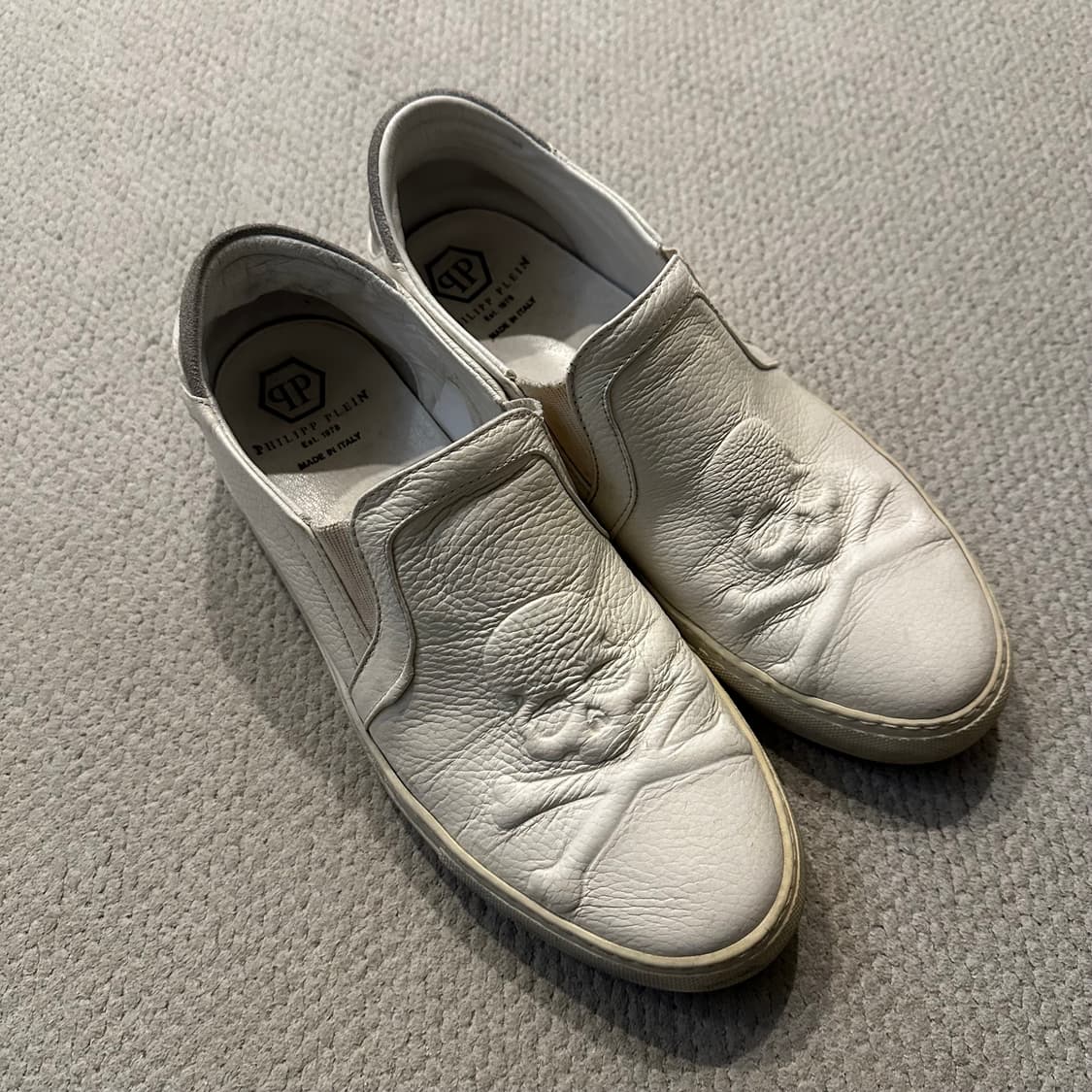 필립플레인(Philipp Plein) 레더 슬립온 스니커즈 상품이미지3