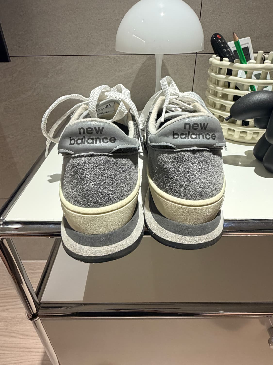 뉴발란스 990v1 메이드 인 USA 그레이 화이트 상품이미지5