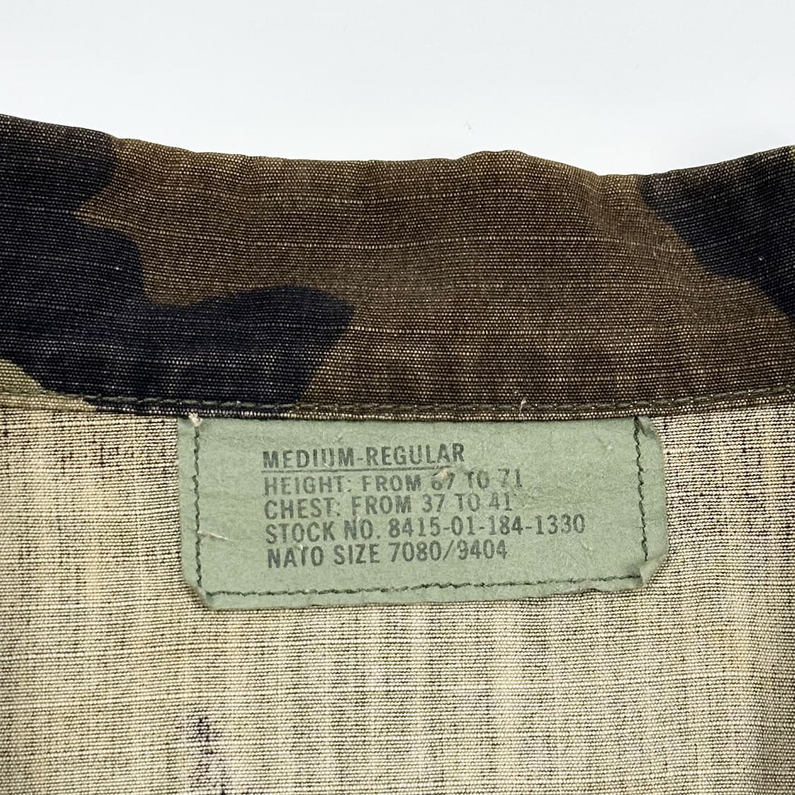 미군 우드랜드 밀리터리 카모 자켓 (실측 L) 상품이미지4