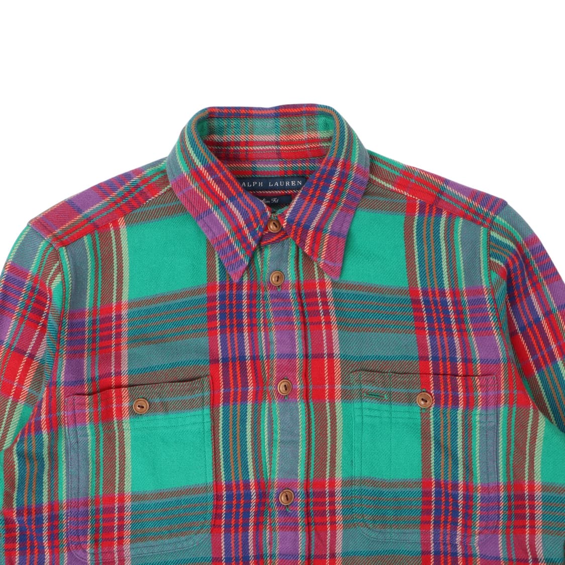폴로 랄프로렌 플랩 포켓 체크 셔츠 상품이미지2
