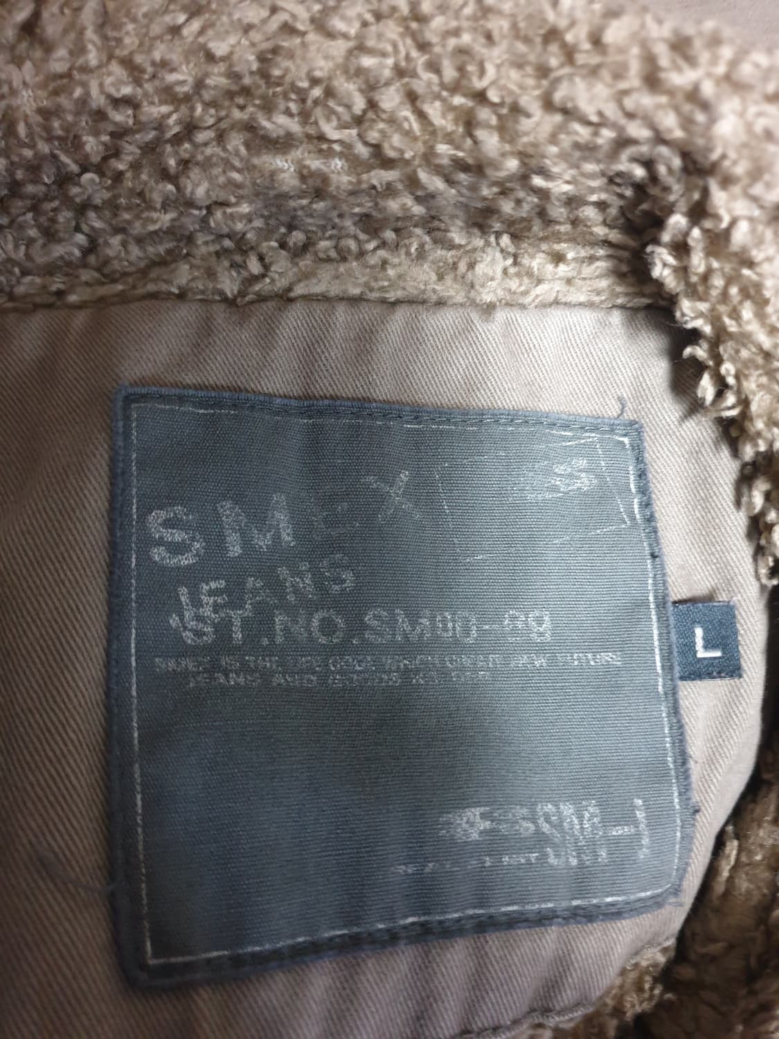 SMEX JEANS 밀리터리 코듀로이배색 쉐르파 유틸리티 코튼자켓 (L) 상품이미지8