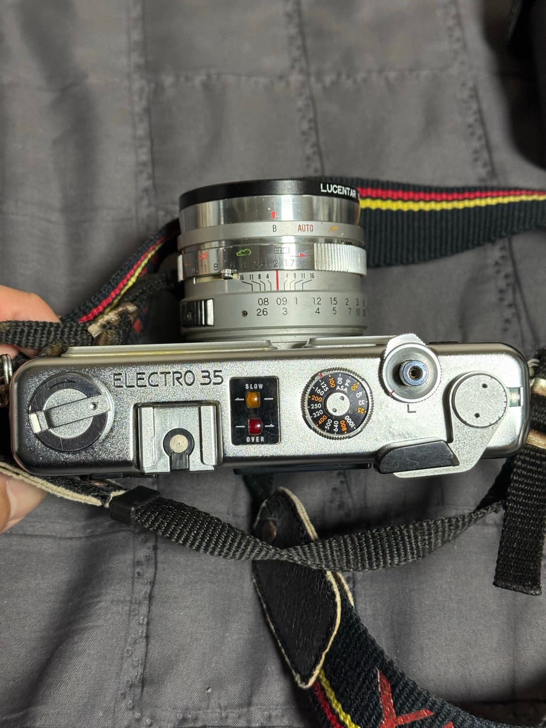 야시카 일렉트로 35 GSN 실버 필름카메라 상품이미지3