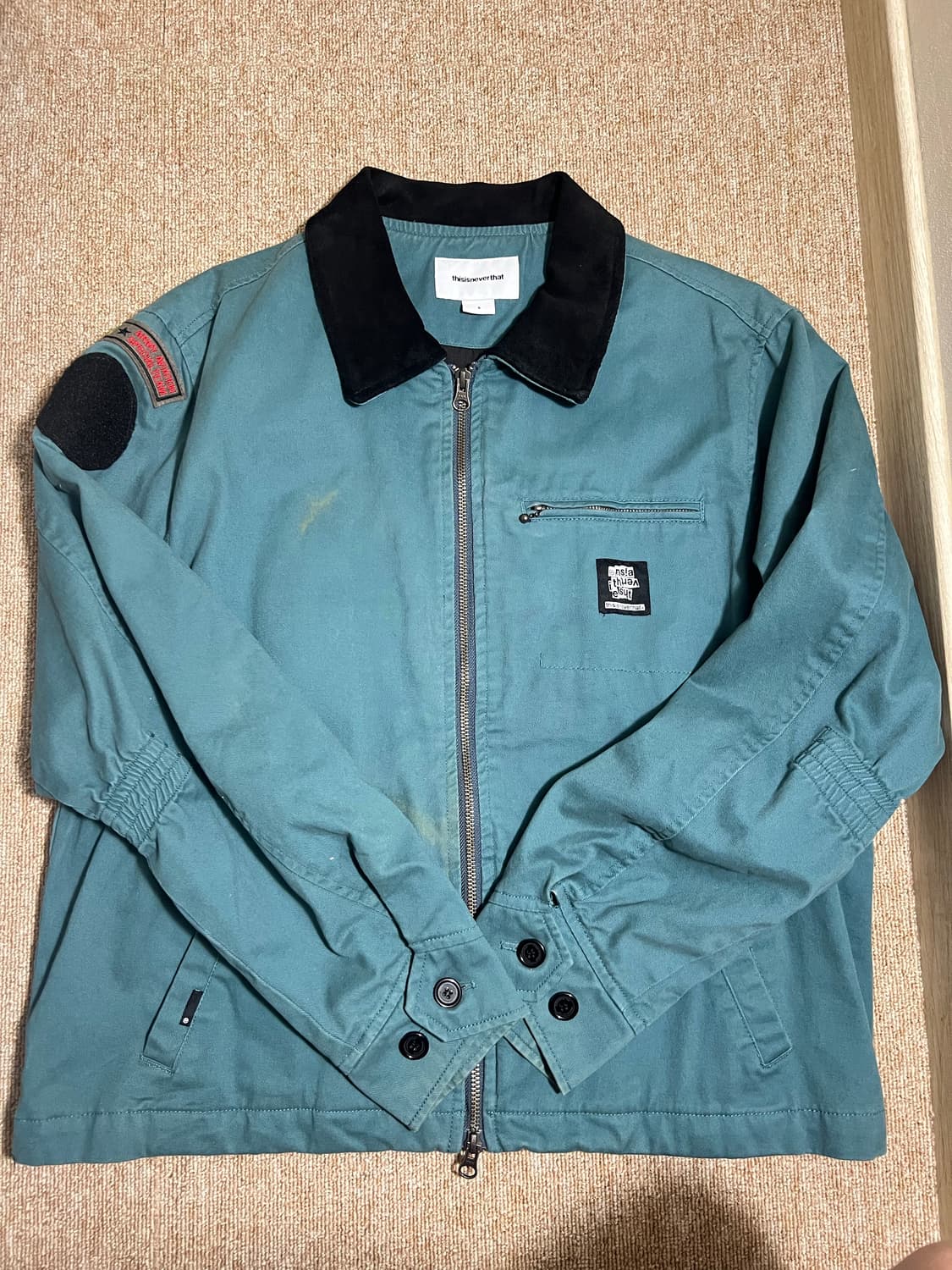 디스이즈네버댓 work jacket forest 상품이미지1