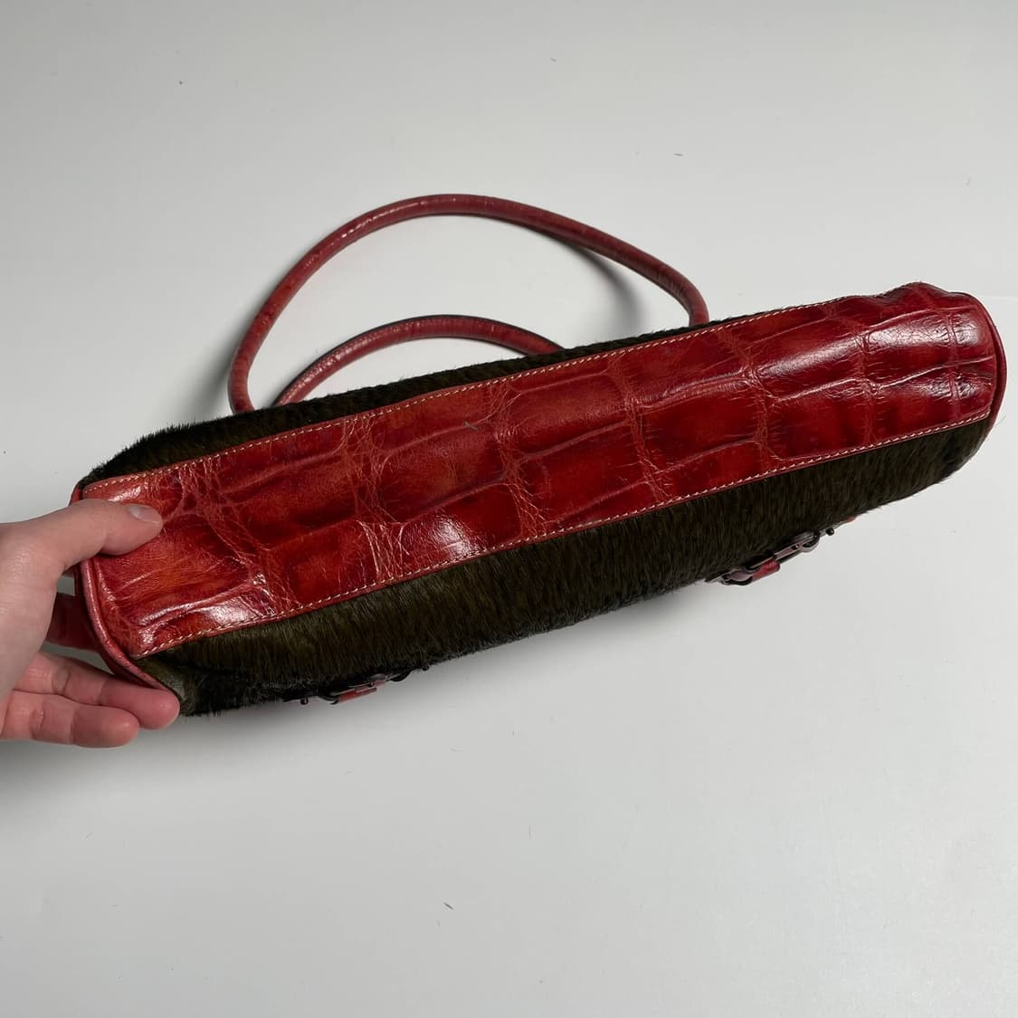 Robertom engoni 송치 레더 백 ( italy )  상품이미지4