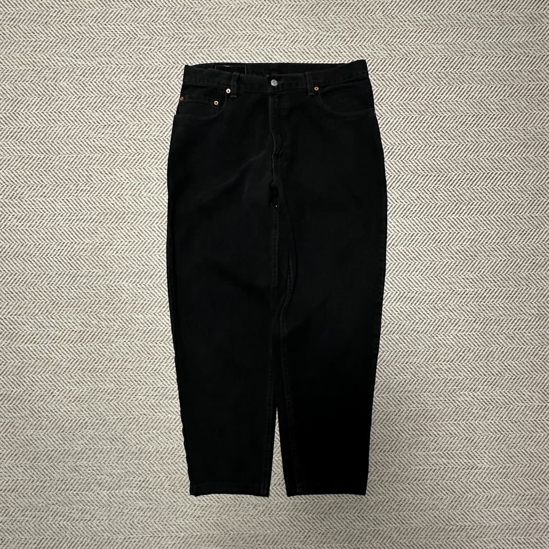 LEVI'S 560 00' usa loose fit black jeans 상품이미지1