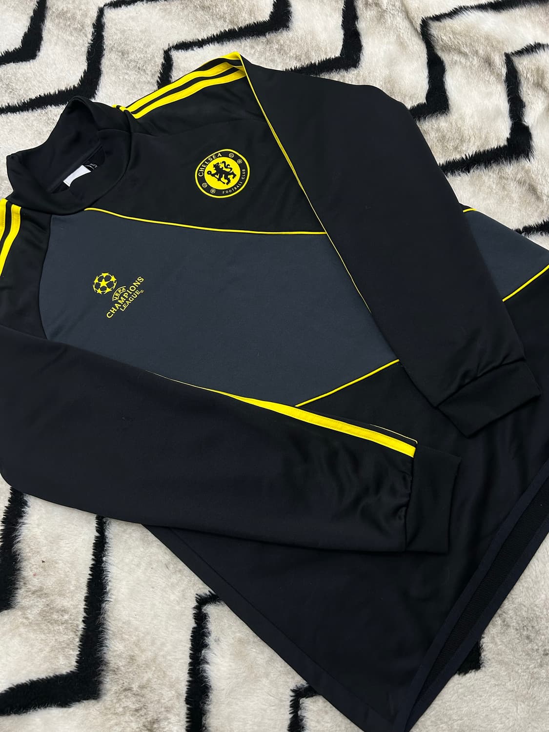 [2XL]아디다스12-13 첼시 챔피언스리그 트레이닝 탑/약기모 상품이미지2