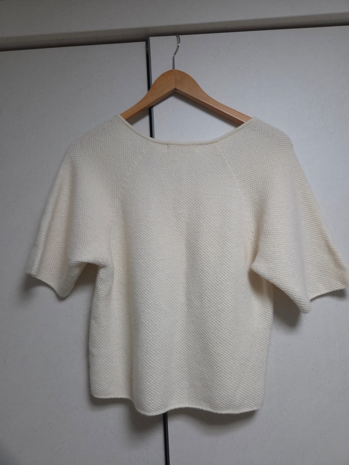 르플레인 leplain 캐시미어 울 반팔 니트 상품이미지4