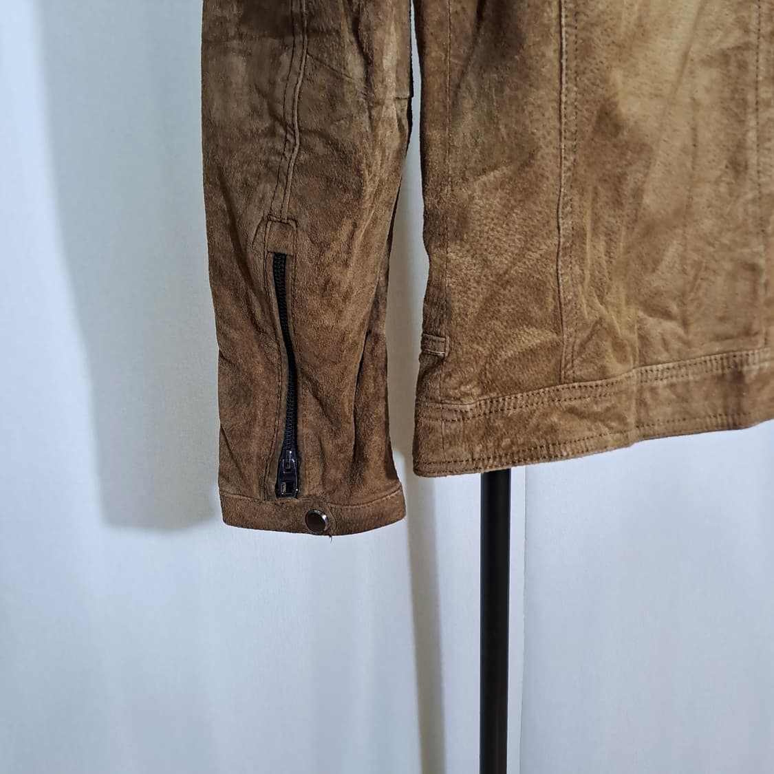 (택포) 자라 리얼레더 싱글 자켓 M B351 상품이미지6