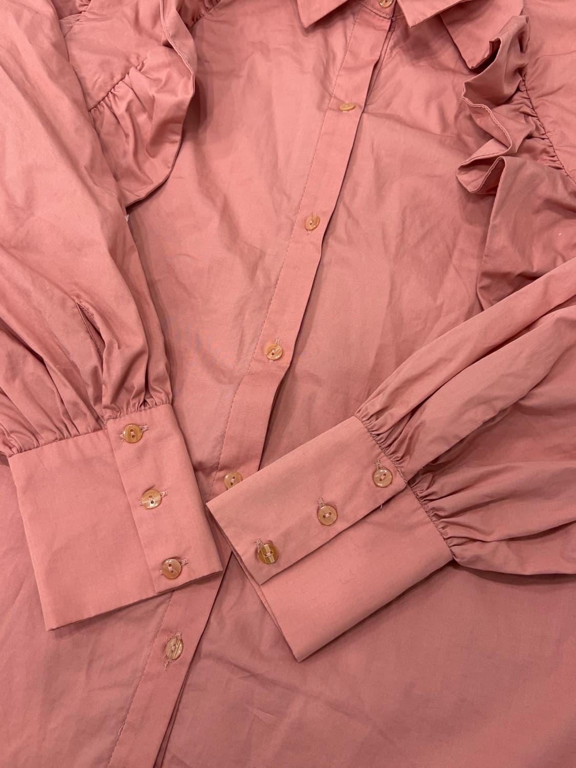 zara pink shirts 상품이미지3