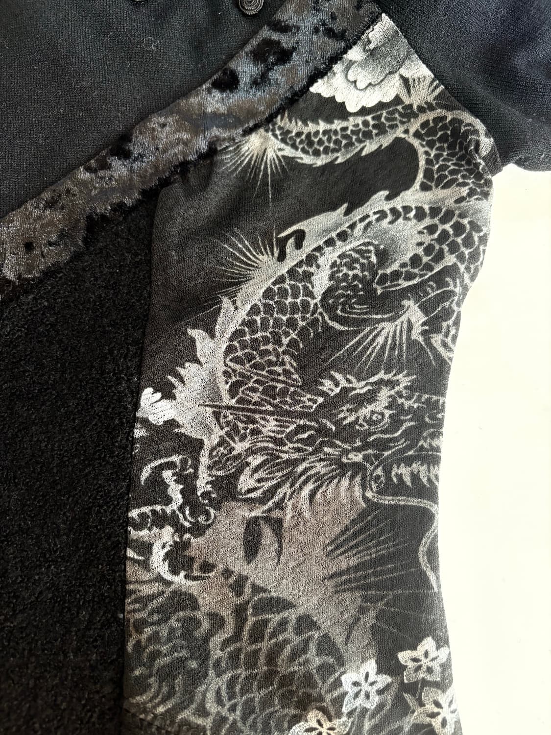 오즈온 오즈크로스 Ozz on 빈티지 오리엔탈 하이넥 롱슬리브 상품이미지8