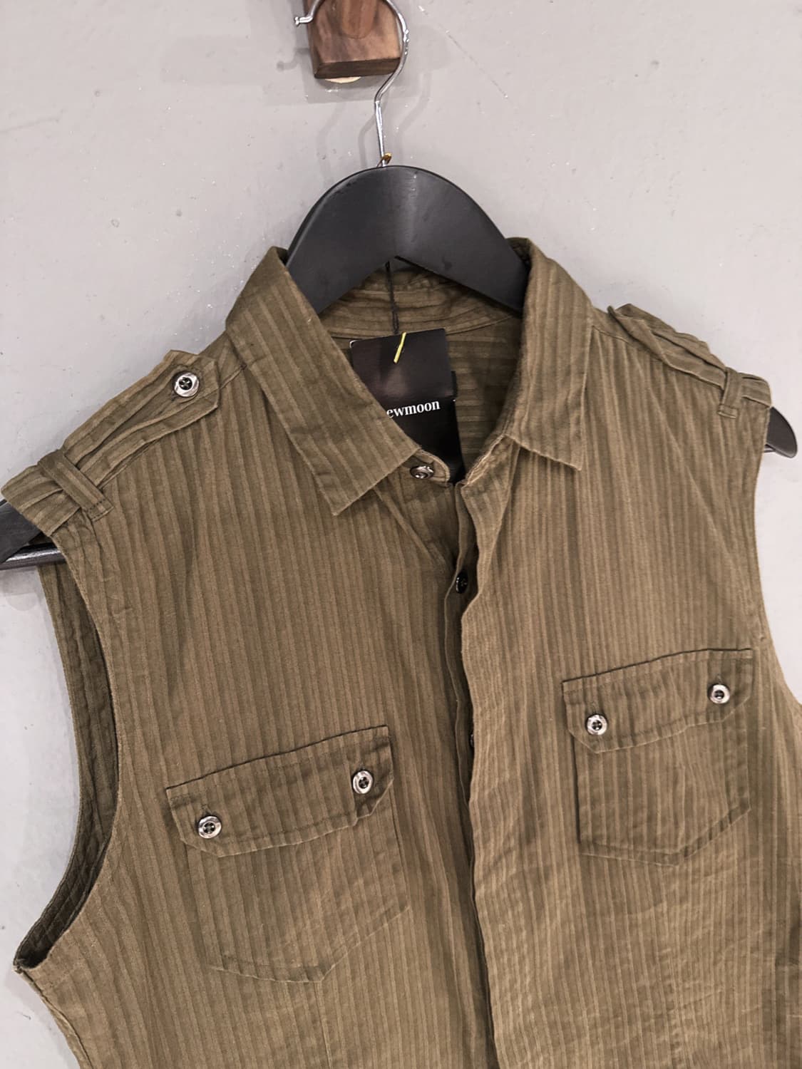 pocket detail sleeveless shirt 상품이미지6