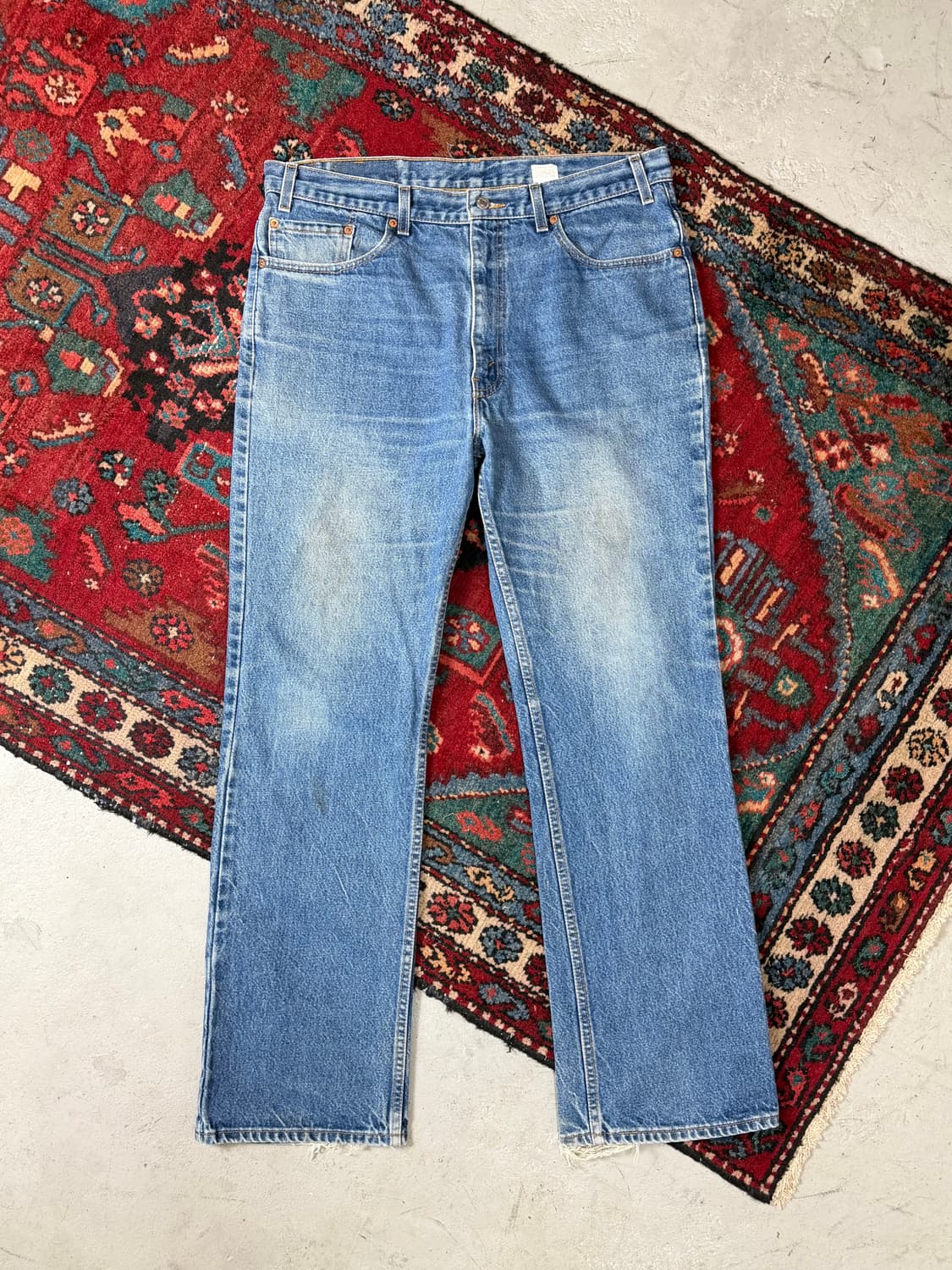 90's USA Made 빈티지 리바이스 517 오렌지탭 부츠컷 상품이미지1