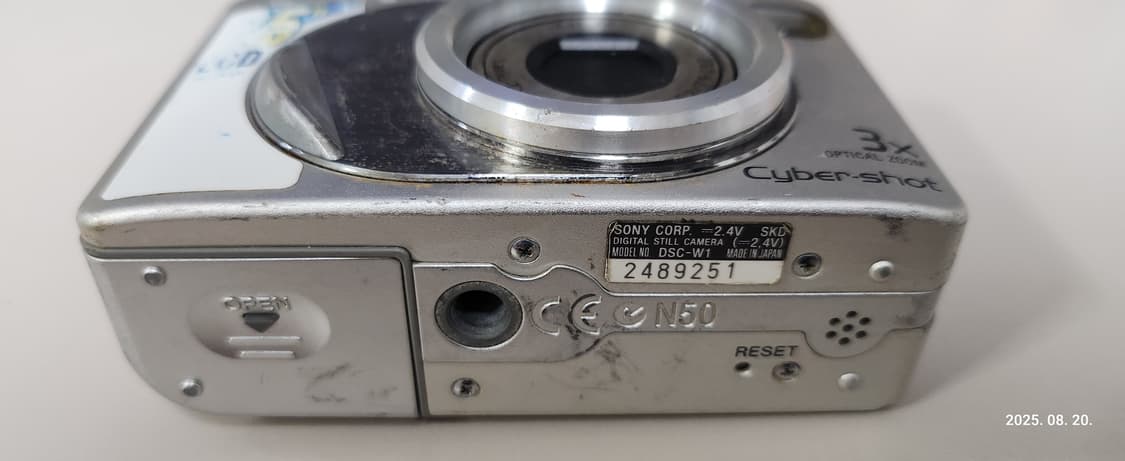 SONY CYBERSHOT DSC-W1 빈티지 디지털카메라 상품이미지5