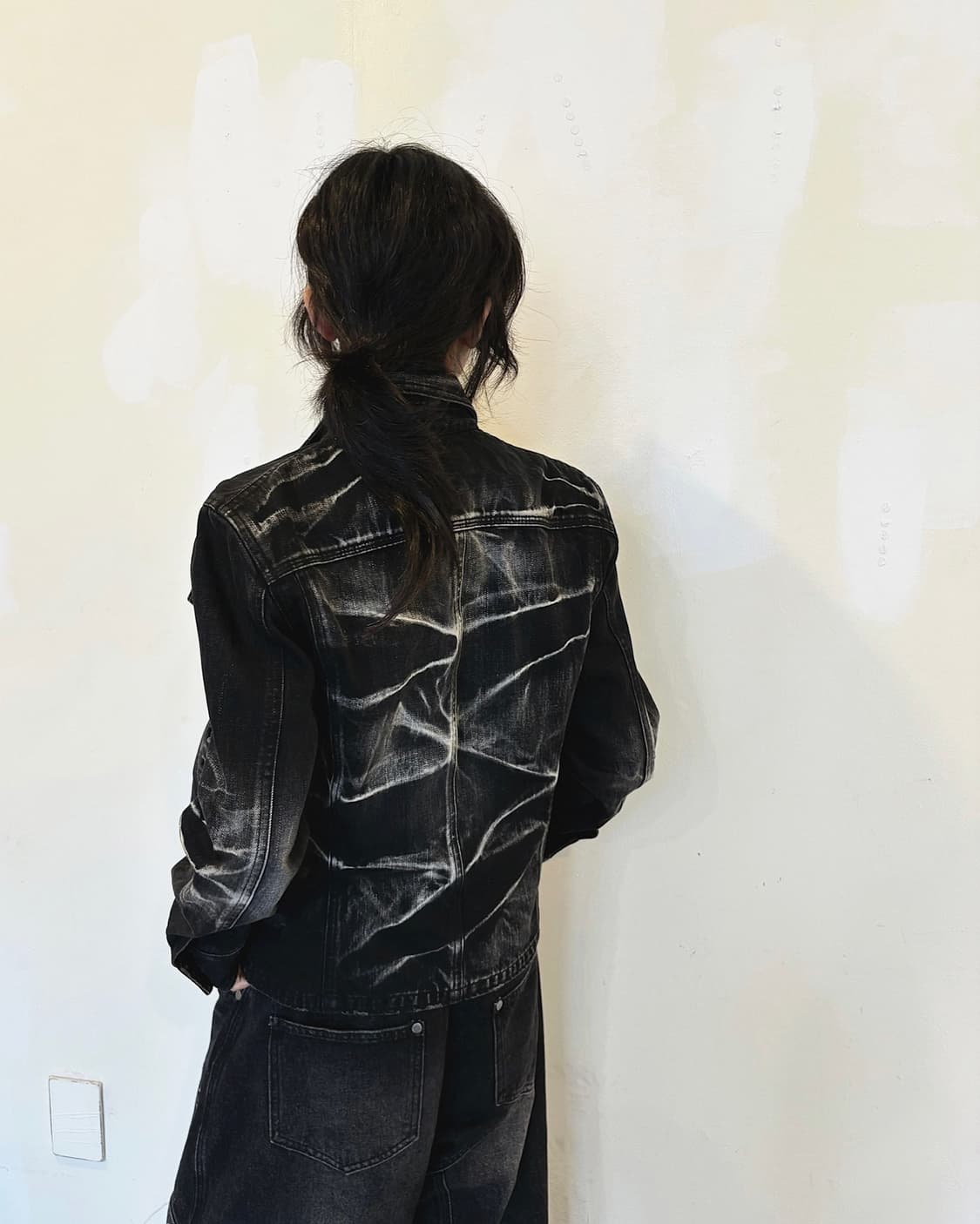 토네이도 마트 아일렛 워싱 데님 자켓 상품이미지7
