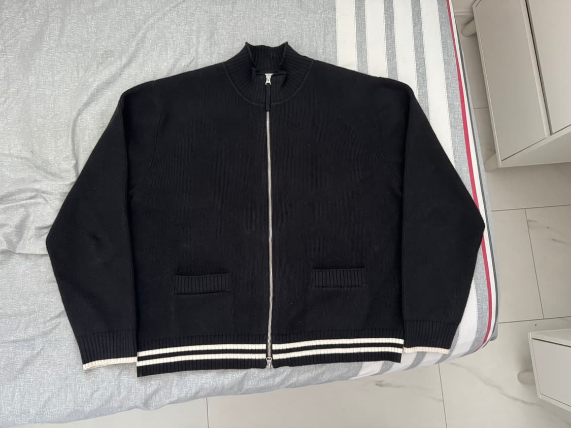 Matin Kim 니트집업 상품이미지1