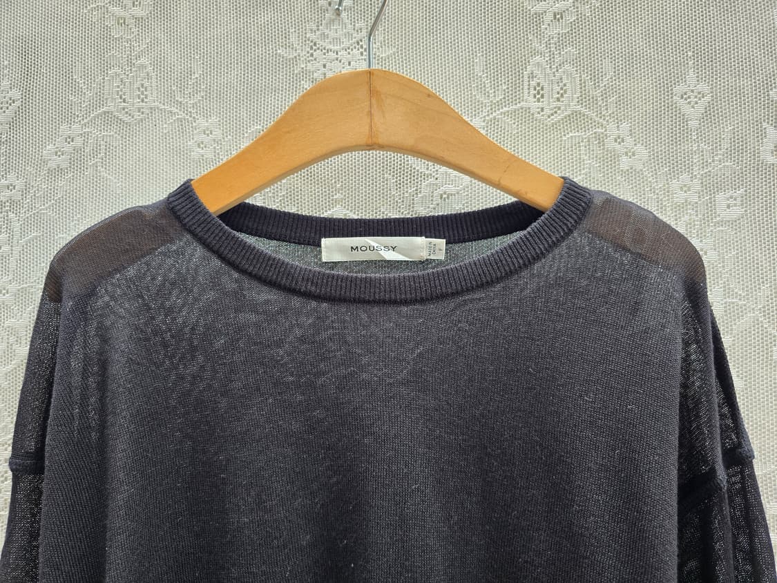 마우지  moussy  시스루니트 상품이미지3