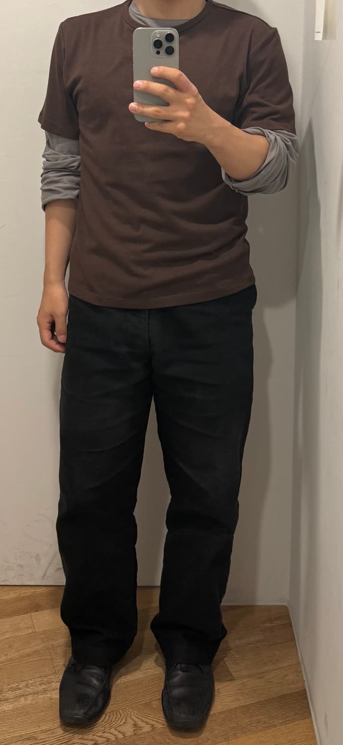 머듈 french tee brown (3) 상품이미지4