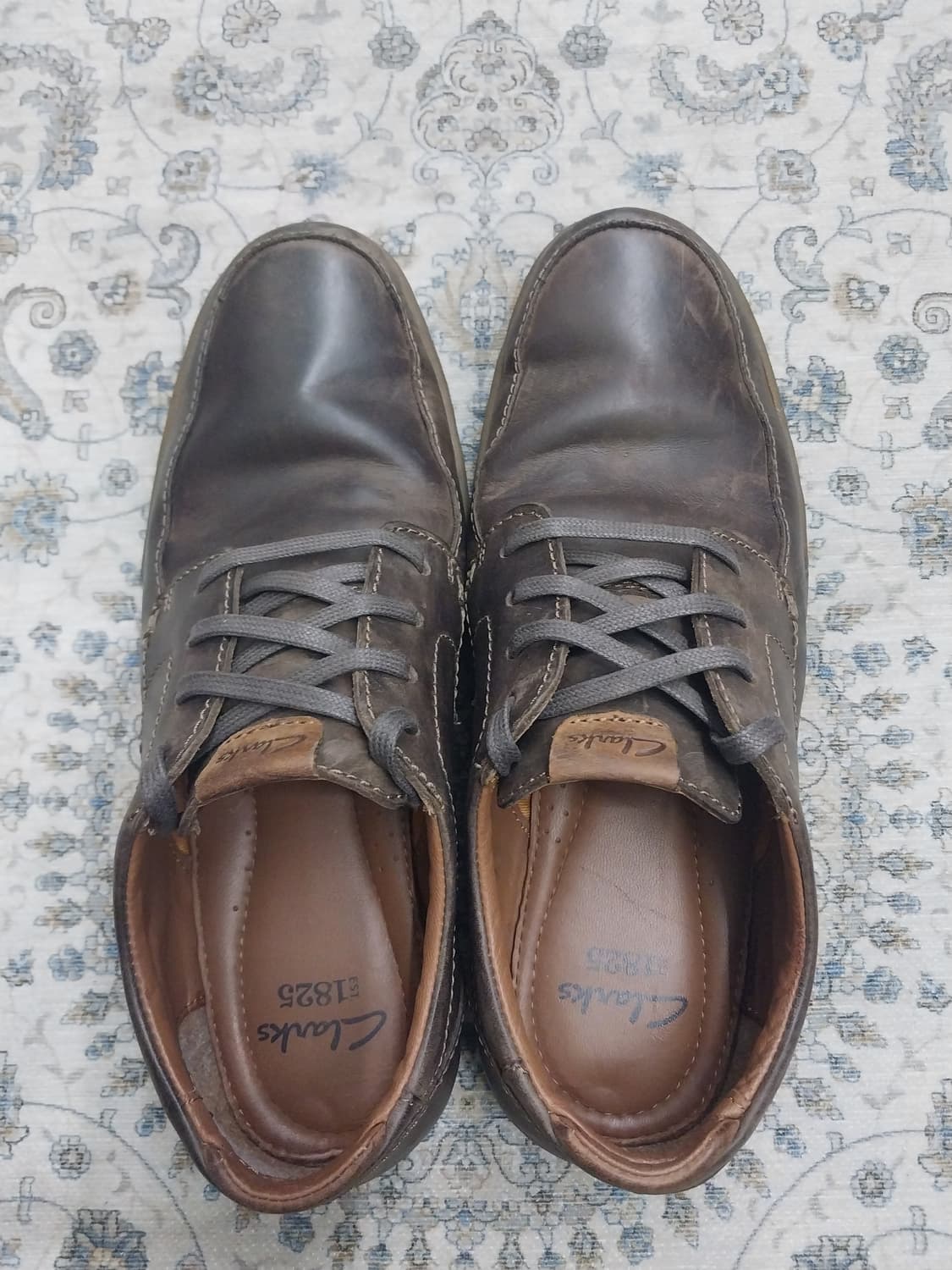 클락스 브라운 가죽 컴포트화 255mm(260까지) 상품이미지5