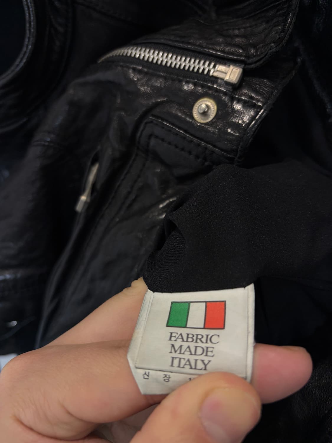 (100) 이탈리아 램스킨 락시크 양가죽 자켓 상품이미지7