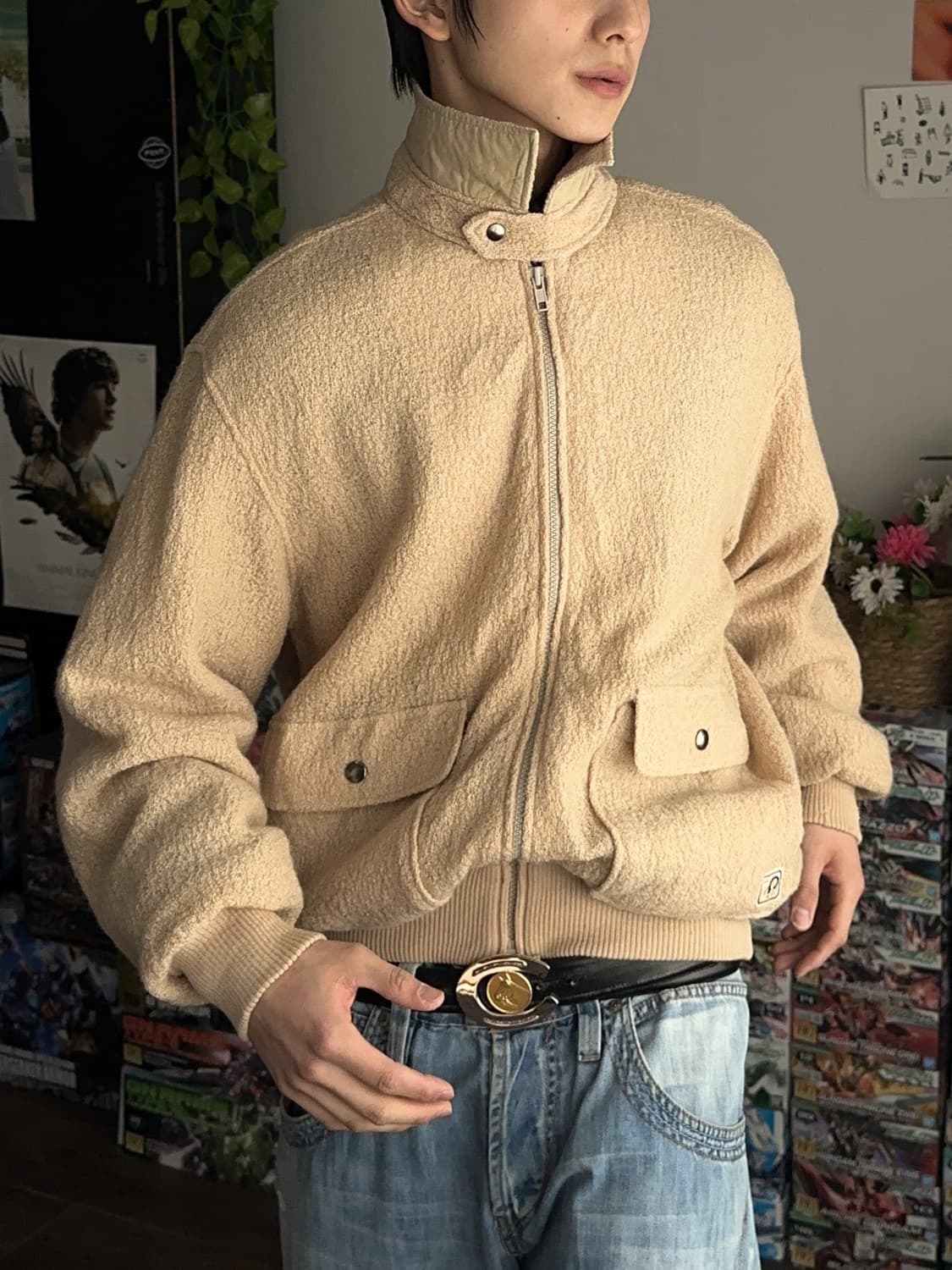 Arnold Palmer 스펀지 쉘 블루종 상품이미지1