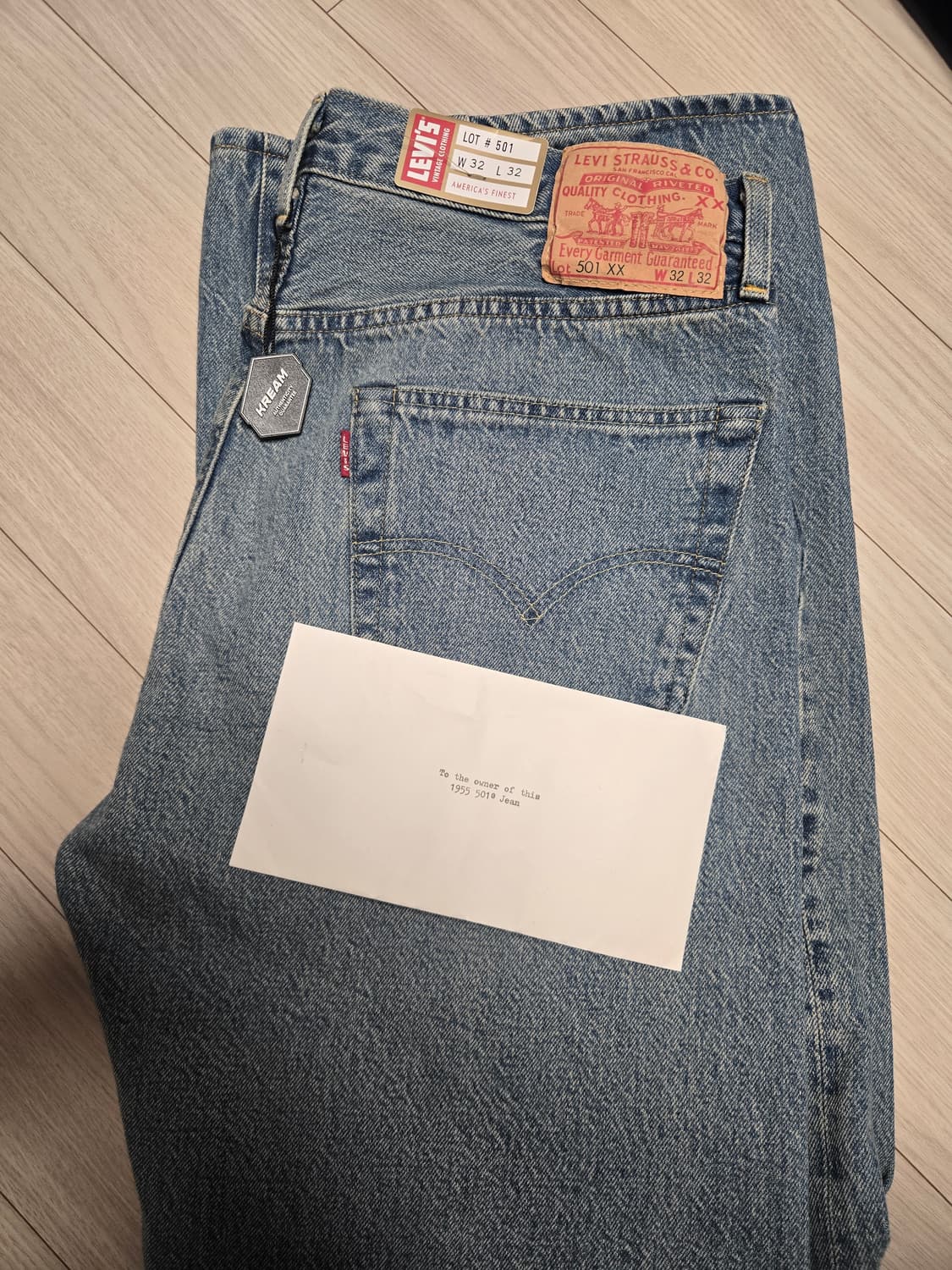 리바이스 Lvc 55501 블랙잭 32/32 상품이미지1