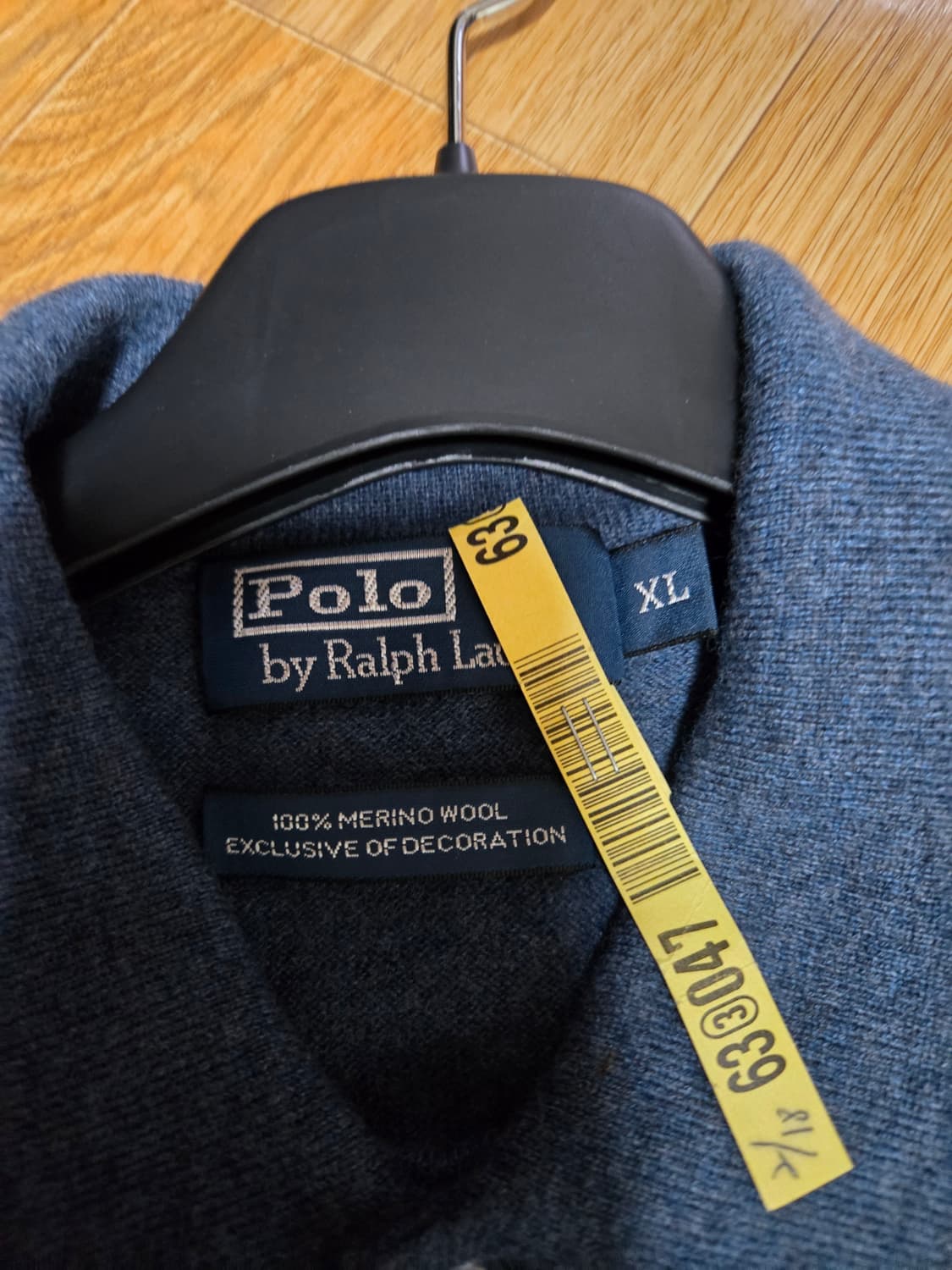 폴로 랄프로렌 메리노 울 카라 니트 스웨터 상품이미지7