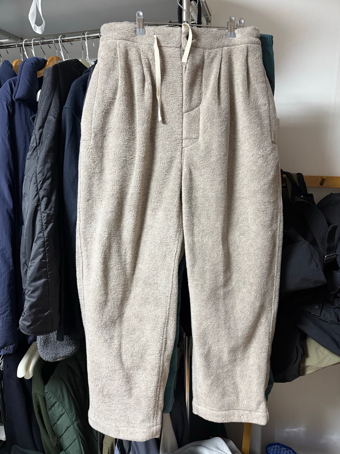 도큐먼트 플리스 팬츠 M 상품이미지1