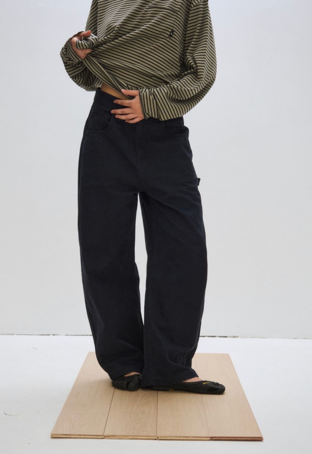 CARPENTER CHINO PANTS, NAVY 상품이미지1