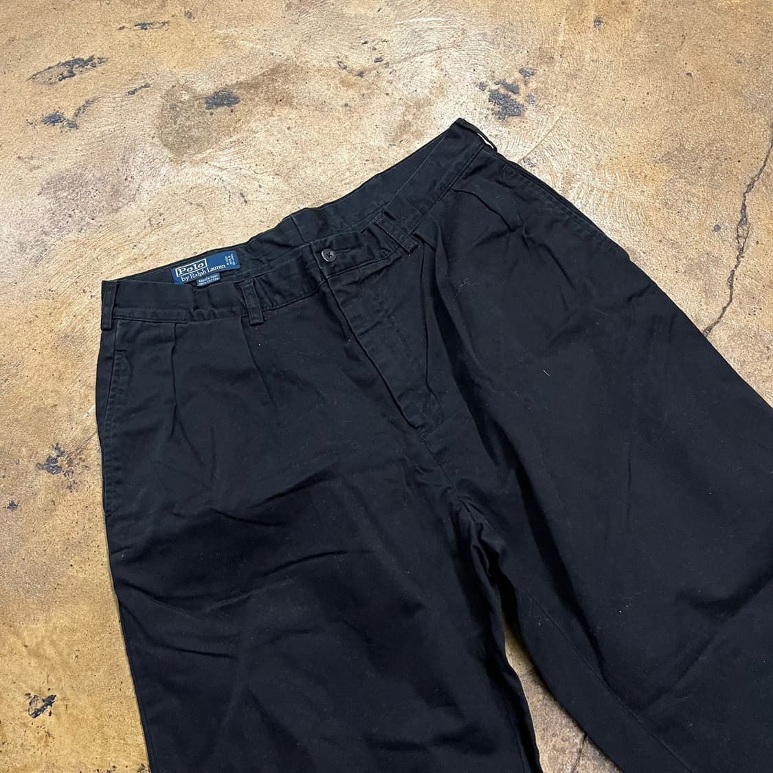 [정품] 폴로 랄프로렌 블랙 면바지 b15 상품이미지1