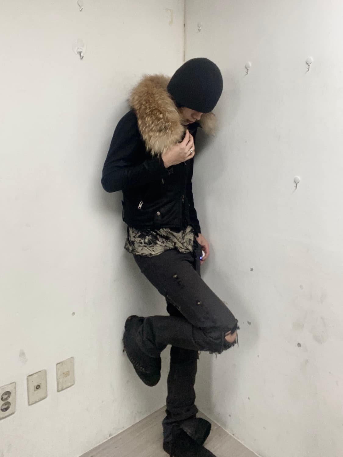 [Buffalo bobs] Vkei Coated Jacket 상품이미지3